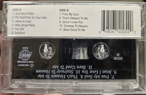 Willie Clayton and the Anderson United Methodist Church Choir f; Harvey Watkins Jr. of the Canton Spirituals "God Has A Plan"-Cassette Tapes-UnDigable Digs