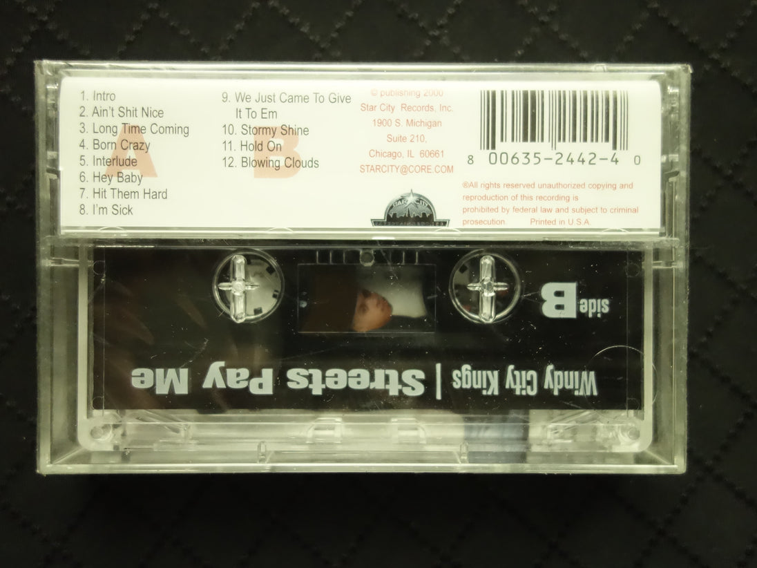Windy City Kings "Streets Pay Me"-Cassette Tapes-UnDigable Digs