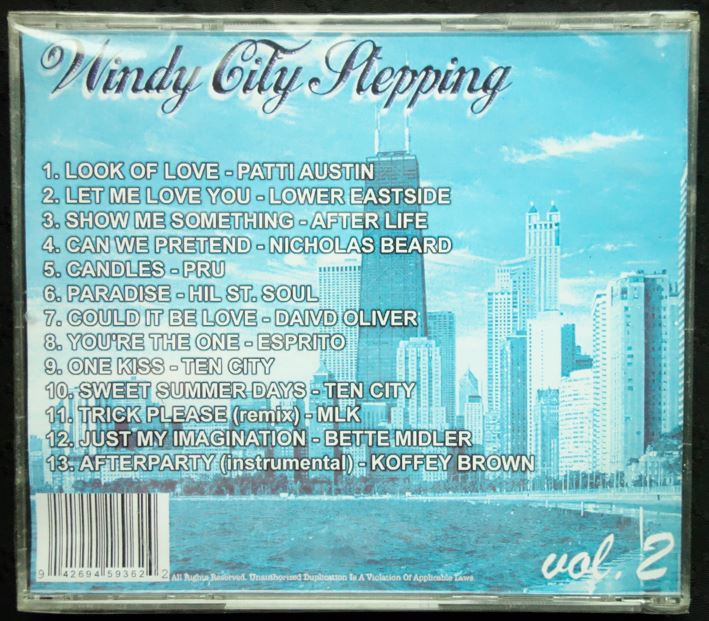 Windy City Stepping Vol. 2 (CD)-CDs-UnDigable Digs