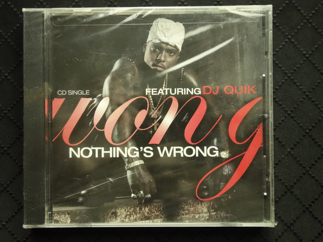 Won-G Featuring DJ Quik "Nothing's Wrong" (CD Single)-CDs-UnDigable Digs