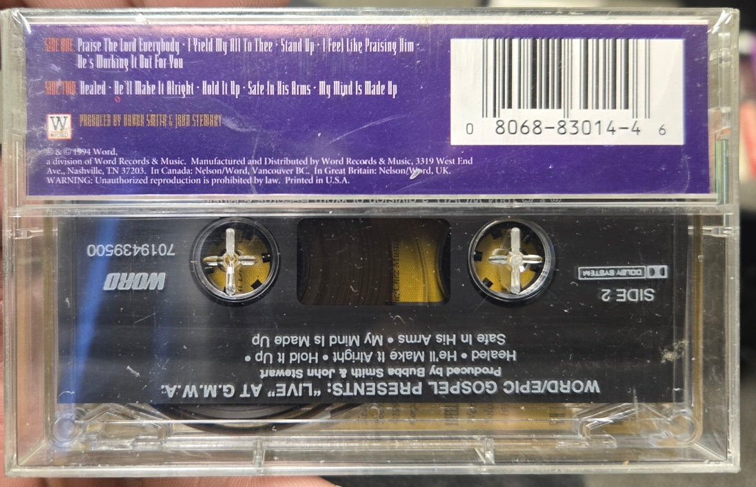 Word Gospel Presents: Live At G.M.W.A.-Cassette Tapes-UnDigable Digs