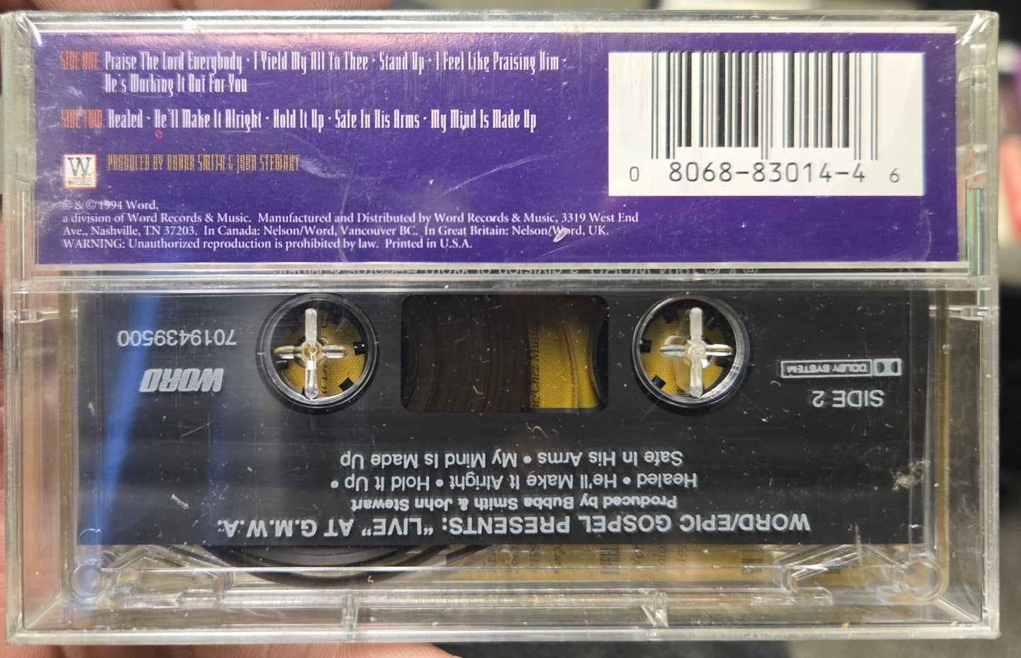 Word Gospel Presents: Live At G.M.W.A.-Cassette Tapes-UnDigable Digs