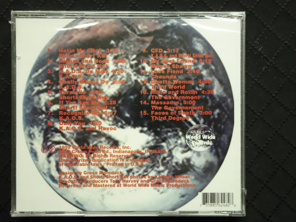 World Wide Records Presents: K.A.O.S and Shorti Short Kut (CD)-CDs-UnDigable Digs