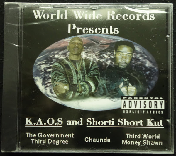 World Wide Records Presents: K.A.O.S and Shorti Short Kut (CD)-CDs-UnDigable Digs