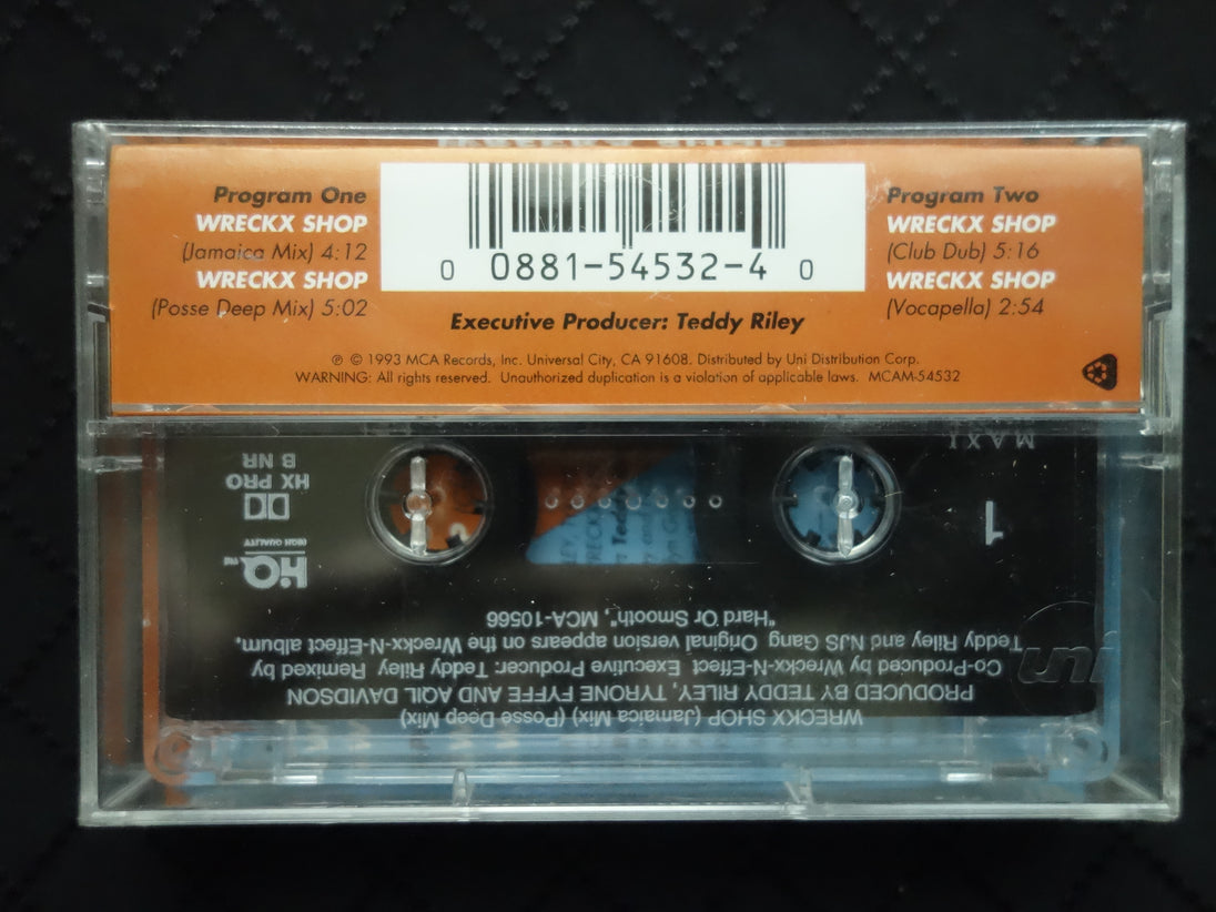 Wreckx-N-Effect "Wreckx Shop" (Maxi-Single)-Cassette Tapes-UnDigable Digs