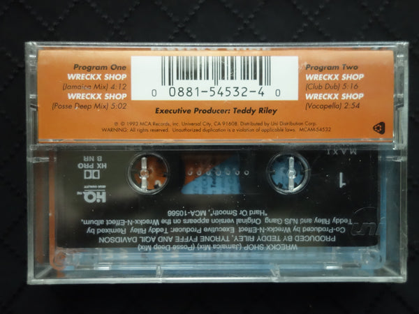 Wreckx-N-Effect "Wreckx Shop" (Maxi-Single)-Cassette Tapes-UnDigable Digs