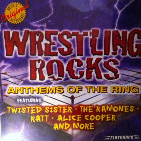 Wrestling Rocks: Anthems Of The Ring (CD)-CDs-UnDigable Digs