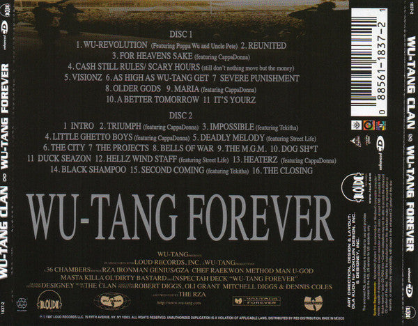 Wu-Tang Clan "Wu-Tang Forever" (2xCD) (RE)-CDs-UnDigable Digs