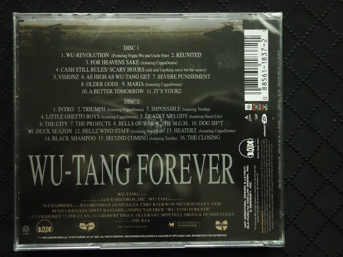 Wu-Tang Clan "Wu-Tang Forever" (2xCD) (RE)-CDs-UnDigable Digs