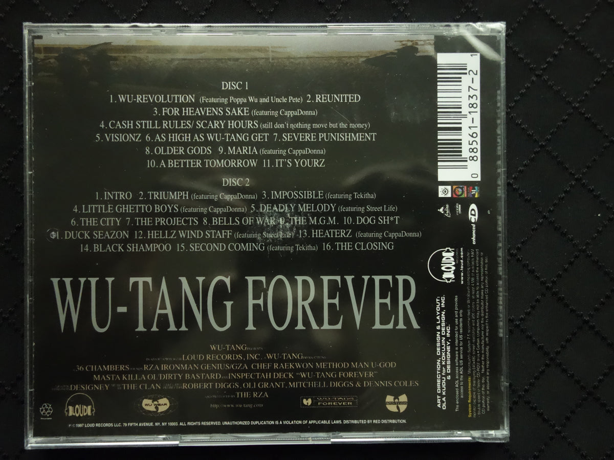Wu-Tang Clan "Wu-Tang Forever" (2xCD) (RE)-CDs-UnDigable Digs
