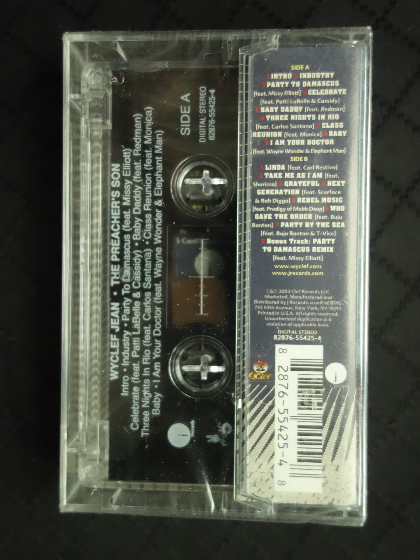 Wyclef Jean "The Preacher's Son"-Cassette Tapes-UnDigable Digs