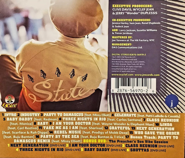 Wyclef Jean "The Preacher's Son" (CD + DVD) (Limited Edition)-CDs-UnDigable Digs