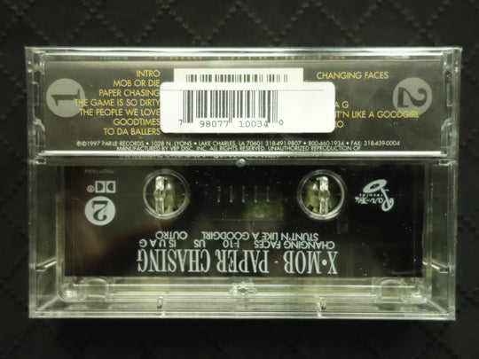 X-Mob "Paper Chasing"-Cassette Tapes-UnDigable Digs