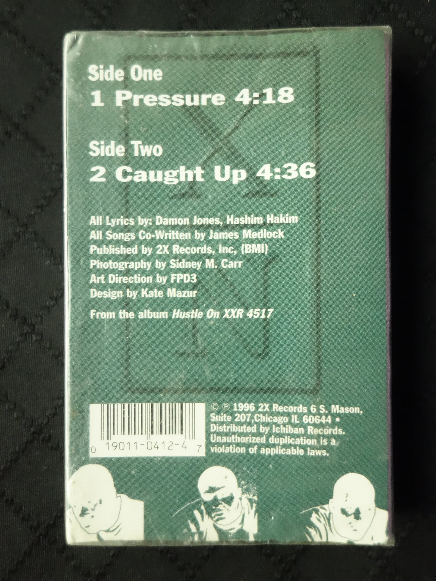X-N "Pressure" (Single)-Cassette Tapes-UnDigable Digs