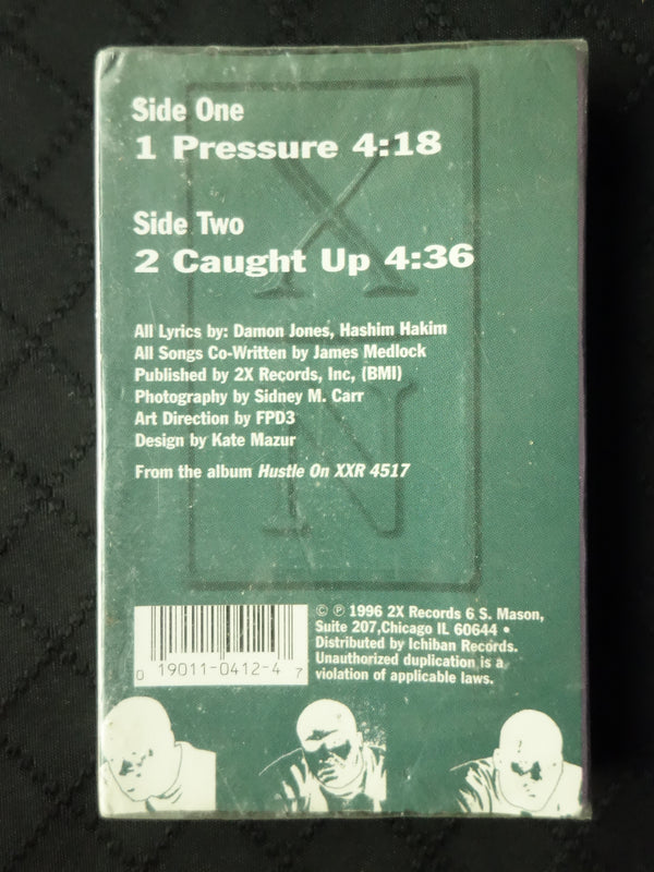 X-N "Pressure" (Single)-Cassette Tapes-UnDigable Digs