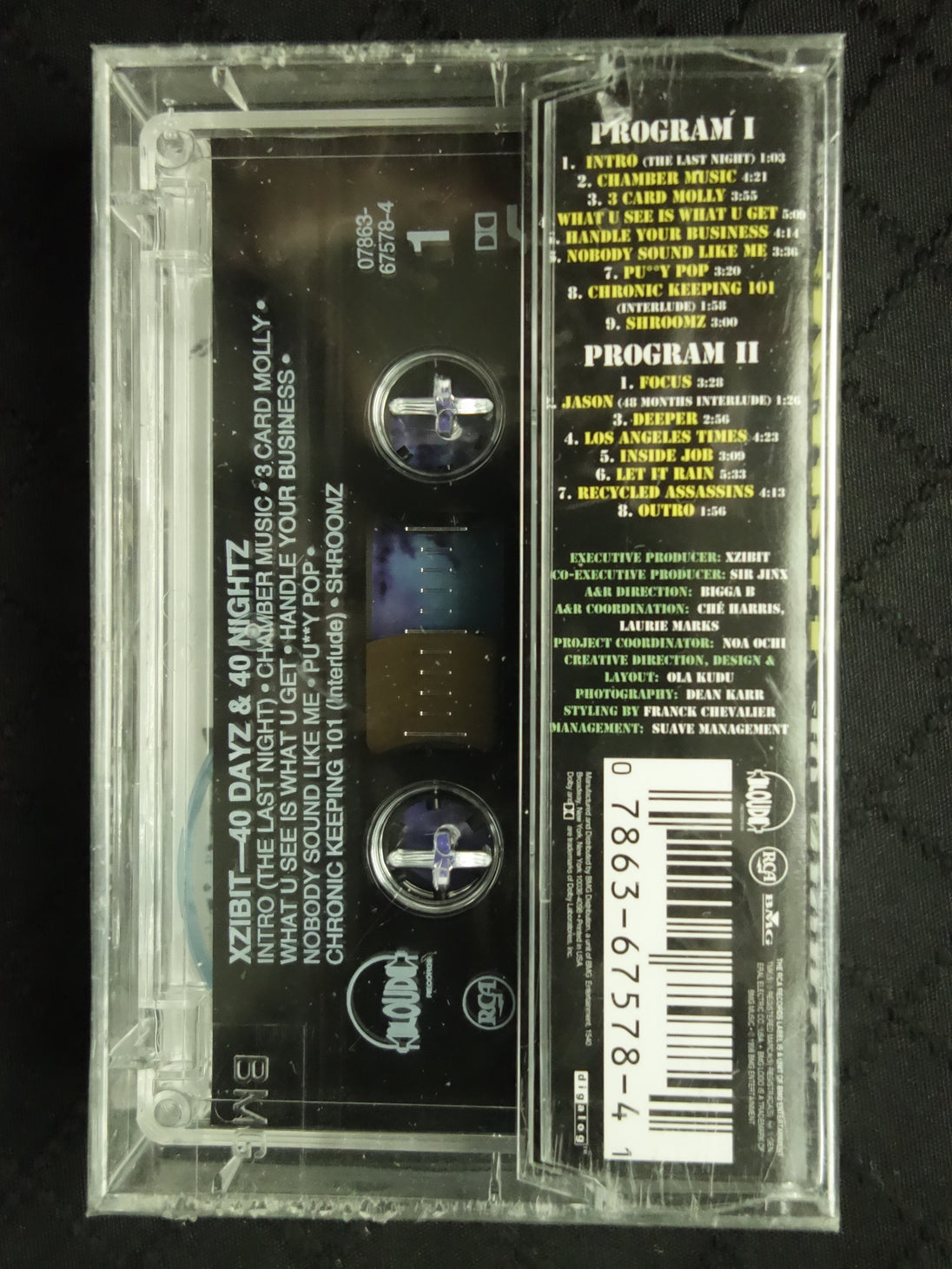 Xzibit "40 Dayz & 40 Nightz"-Cassette Tapes-UnDigable Digs
