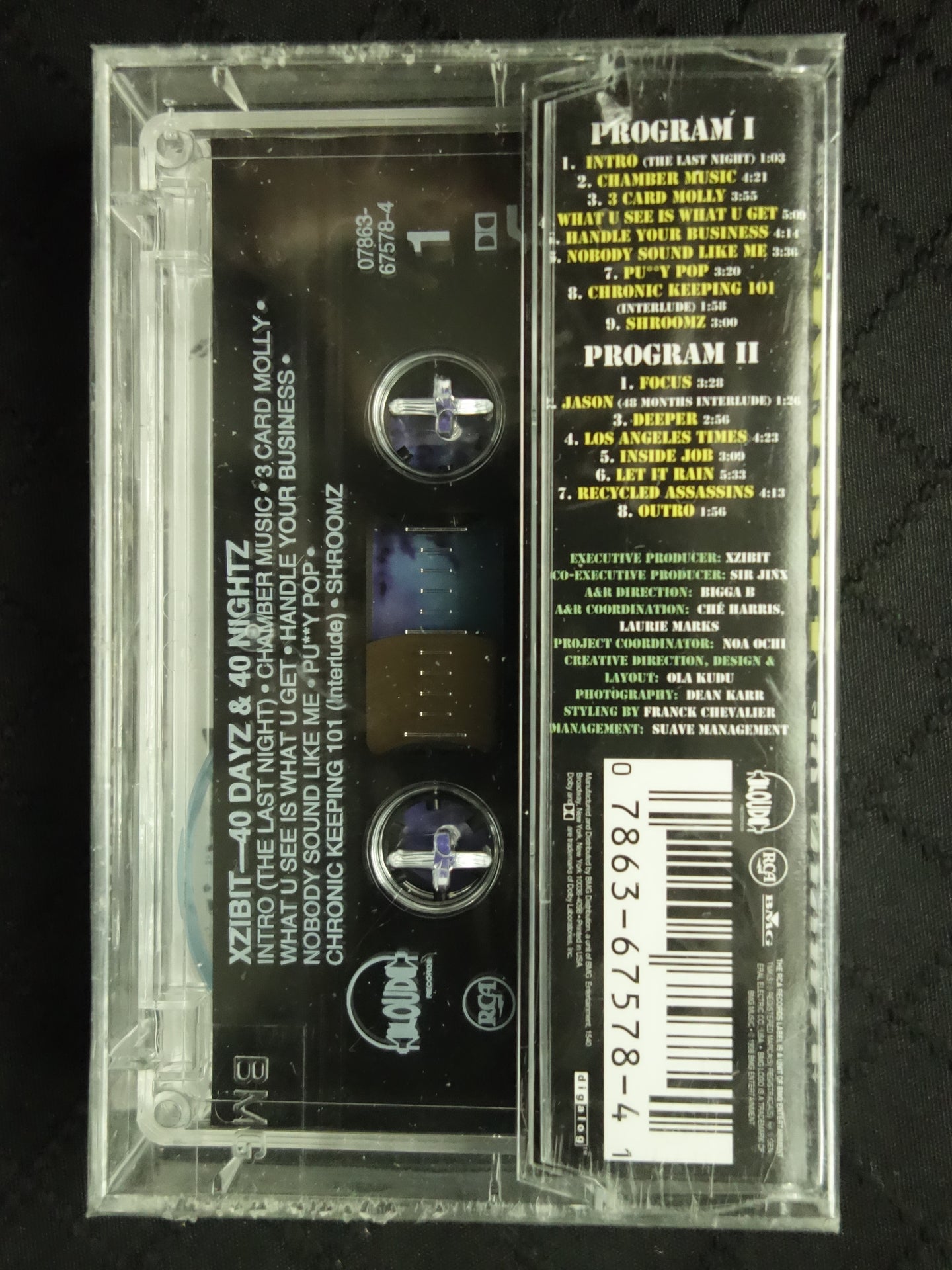 Xzibit "40 Dayz & 40 Nightz"-Cassette Tapes-UnDigable Digs