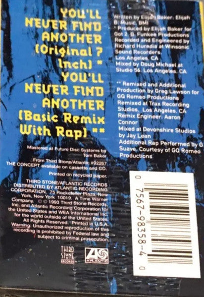 Y.T. Style "You'll Never Find Another" (Single)-Cassette Tapes-UnDigable Digs