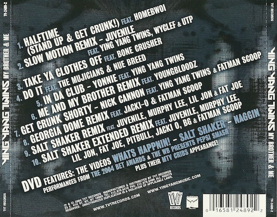 Ying Yang Twins "My Brother & Me" (CD)-CDs-UnDigable Digs