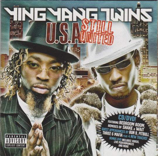 Ying Yang Twins "U.S.A. Still United" (CD+DVD)-CDs-UnDigable Digs