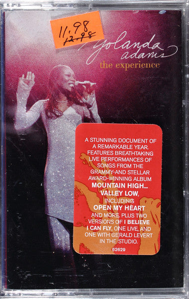 Yolanda Adams "The Experience"-Cassette Tapes-UnDigable Digs