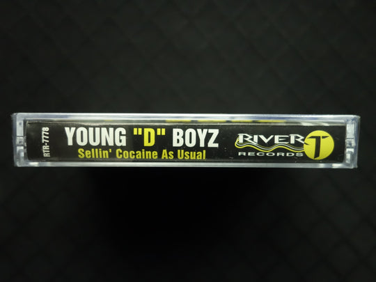 Young "D" Boyz "Sellin' Cocaine As Usual" (Maxi-Single)-Cassette Tapes-UnDigable Digs
