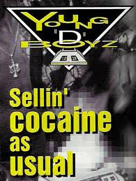 Young "D" Boyz "Sellin' Cocaine As Usual" (Maxi-Single)-Cassette Tapes-UnDigable Digs