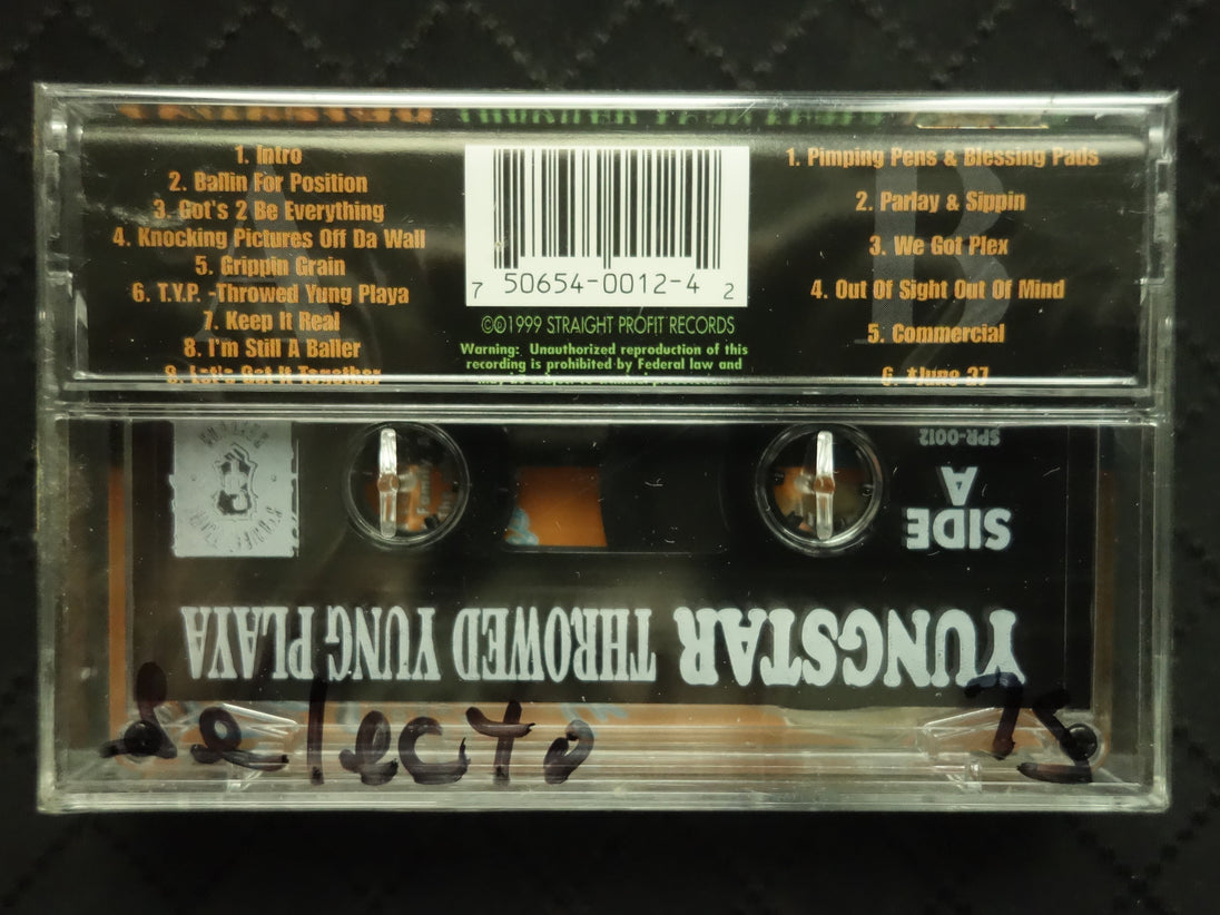 Yungstar "Throwed Yung Playa"-Cassette Tapes-UnDigable Digs