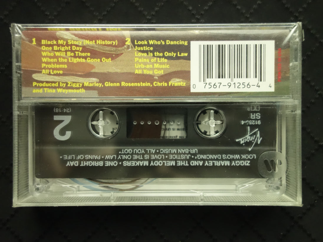 Ziggy Marley And The Melody Makers ‎"One Bright Day"-Cassette Tapes-UnDigable Digs