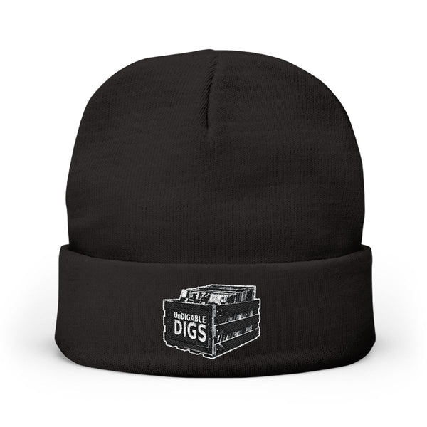 UnDigable Digs Unisex Embroidered Knit Beanie-UnDigable Digs